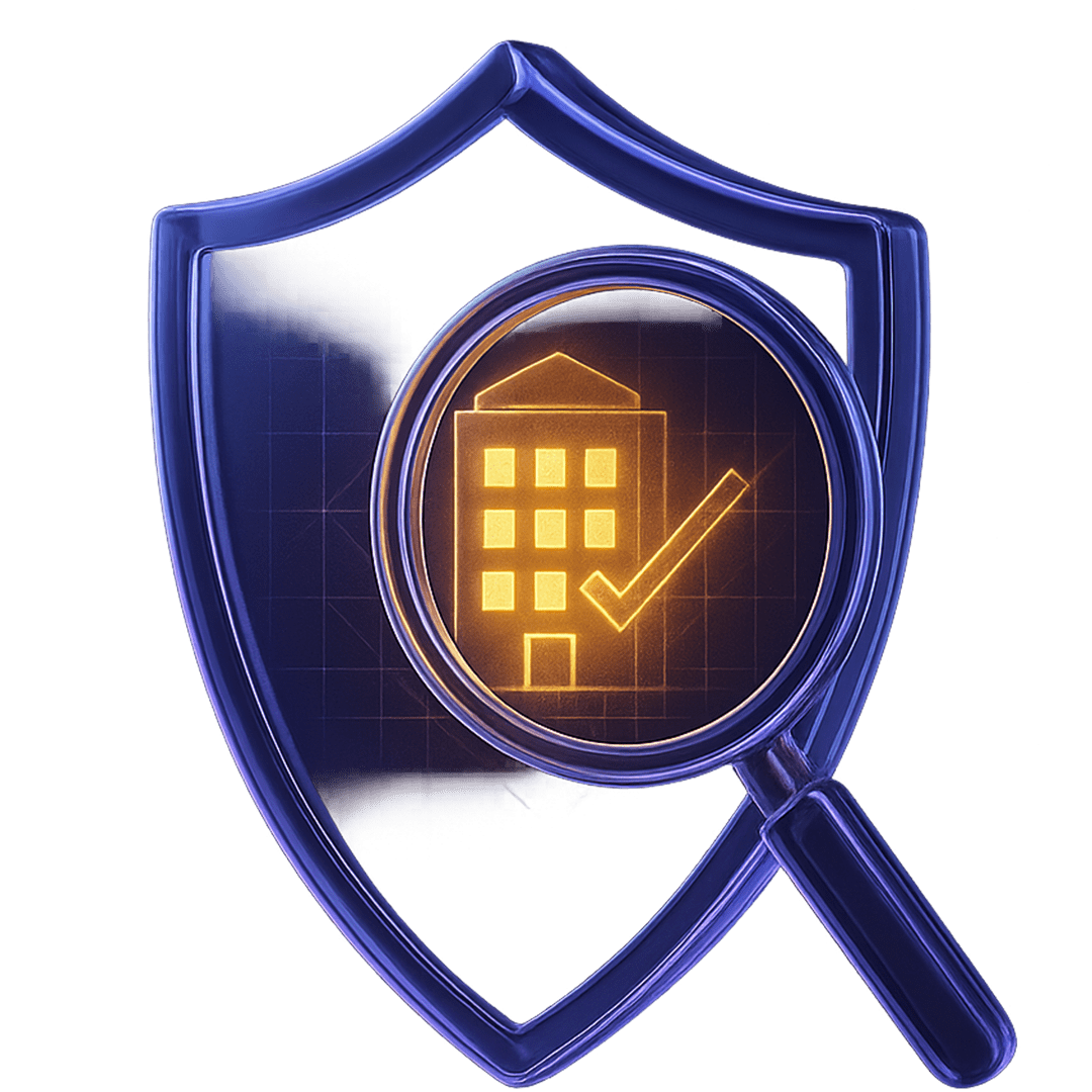 Icon of a star badge.